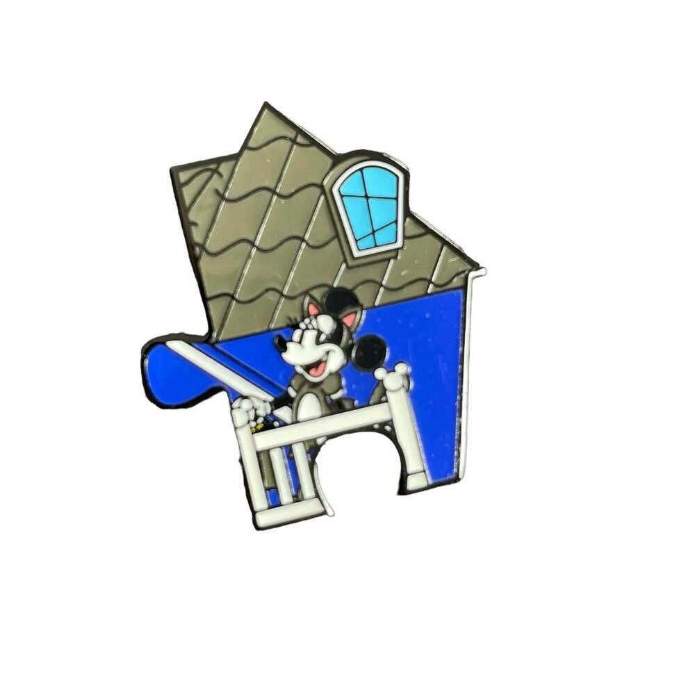 Loungefly Minnie Mouse Disney Lapel Pin Haunted House Puzzle Blind Box Brooch
